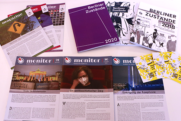 Rundbrief „monitor“ und die regelmäßigen Publikationen